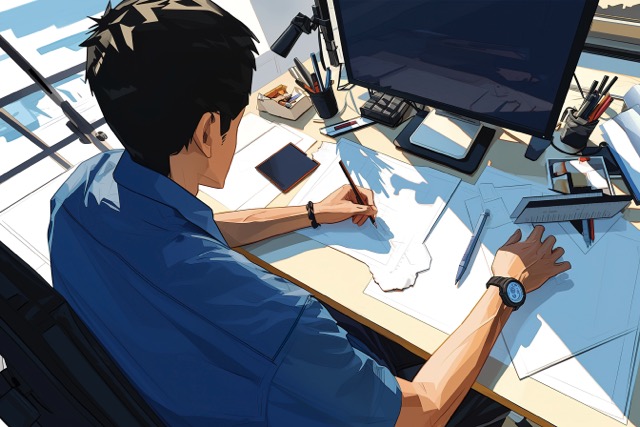 Designer illustration made by ai