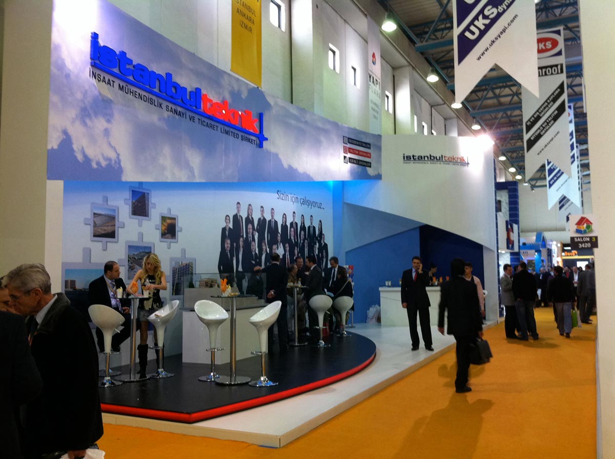Istanbul Teknik Trade Stand on the day of the event