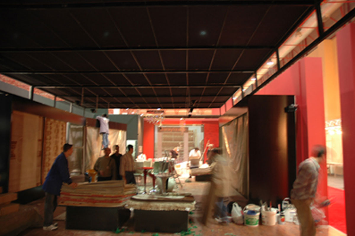 Expo Stand construction