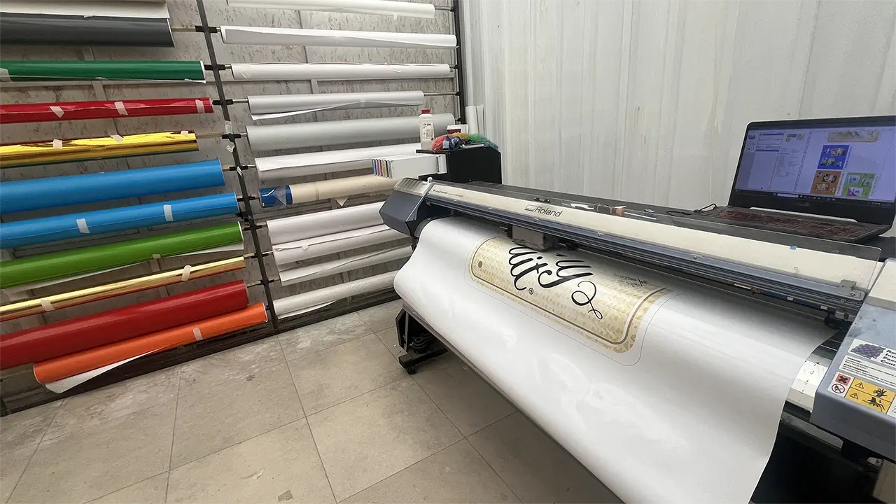 vinyl printing machine